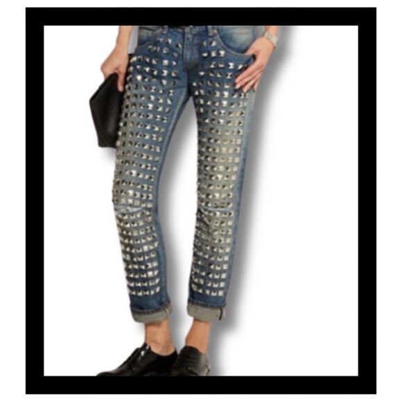 Junya Watanabe Denim - Junya Watanabe vintage❌sold❌ Studded jeans